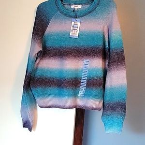 🆕️ BB Dakota by Steve Madden Woman's Ombre Sweater Size Large